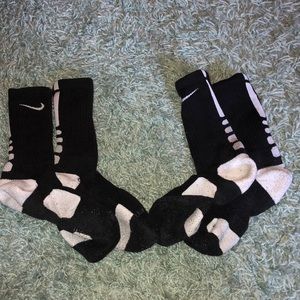 2 pack Nike Elite crew socks